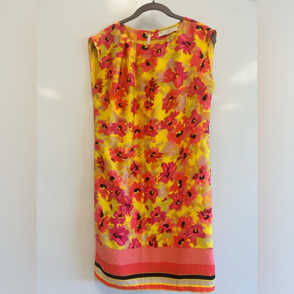 LOFT Dresses & Skirts - Vibrant floral and fun Loft dress